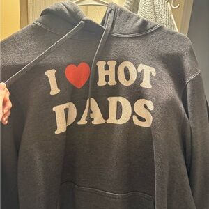 i love hot dad hoodies